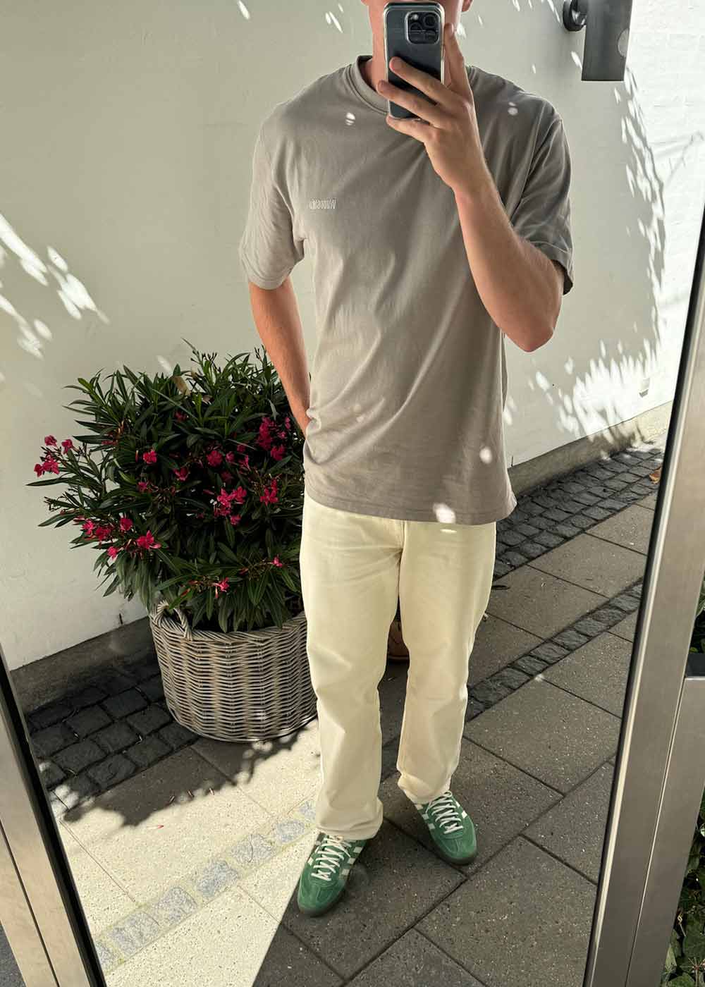 Leroy Twill Pants - Off White