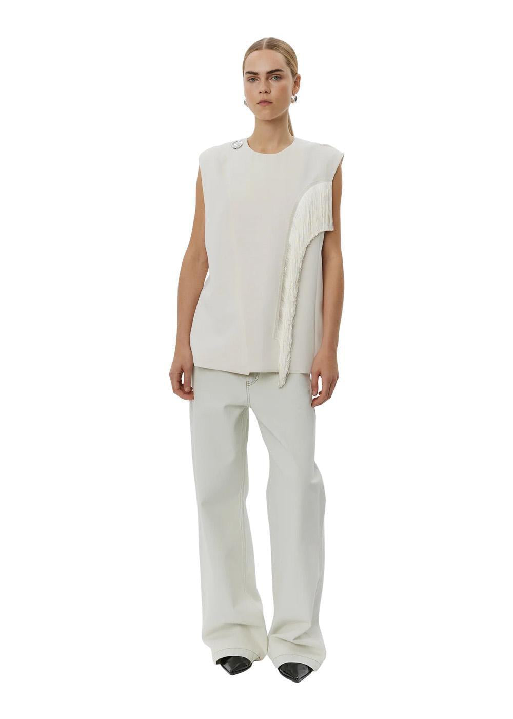 Levy - Classic Gabardine - Ivory Shade-Top-DAY Birger et Mikkelsen-Butler Loftet