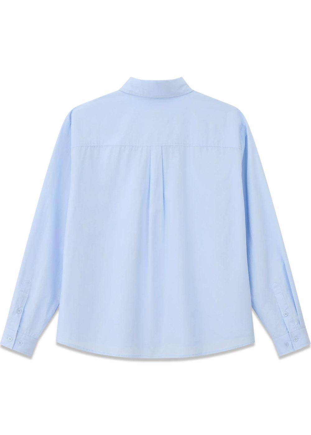 Light Blue Logo Shirt - Light Blue-Shirts-Globe Studios-Butler Loftet