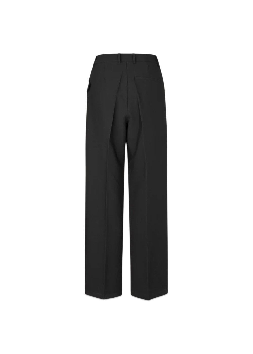 Lind Trousers - Black-Pants-Oval Square-Butler Loftet