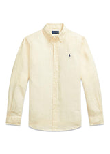 Linen Shirt - Cream-Shirts-Ralph Lauren-Butler Loftet