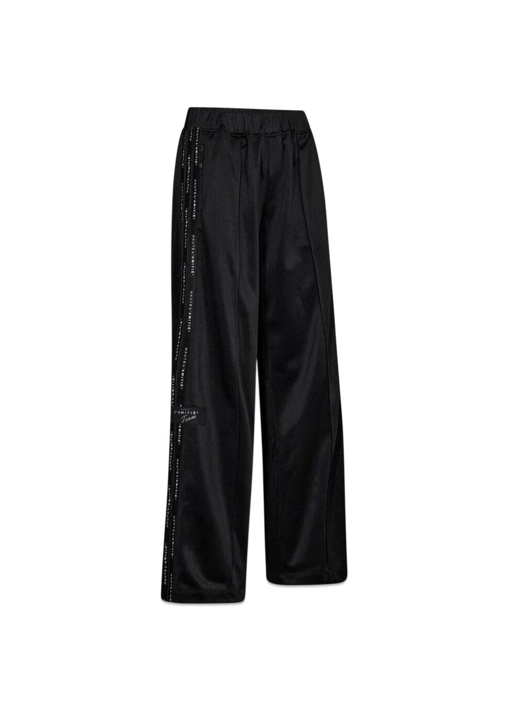 Logo Tape Track Pant - Black-Pants-HAUTE L’AMITIÉ-Butler Loftet