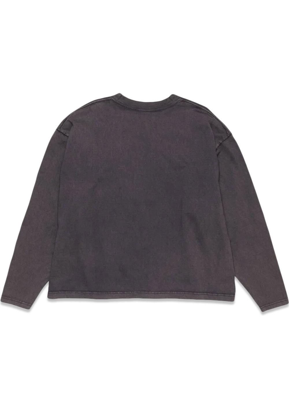 Logo t-shirt - Faded Black-T-shirts-Acne Studios-Butler Loftet