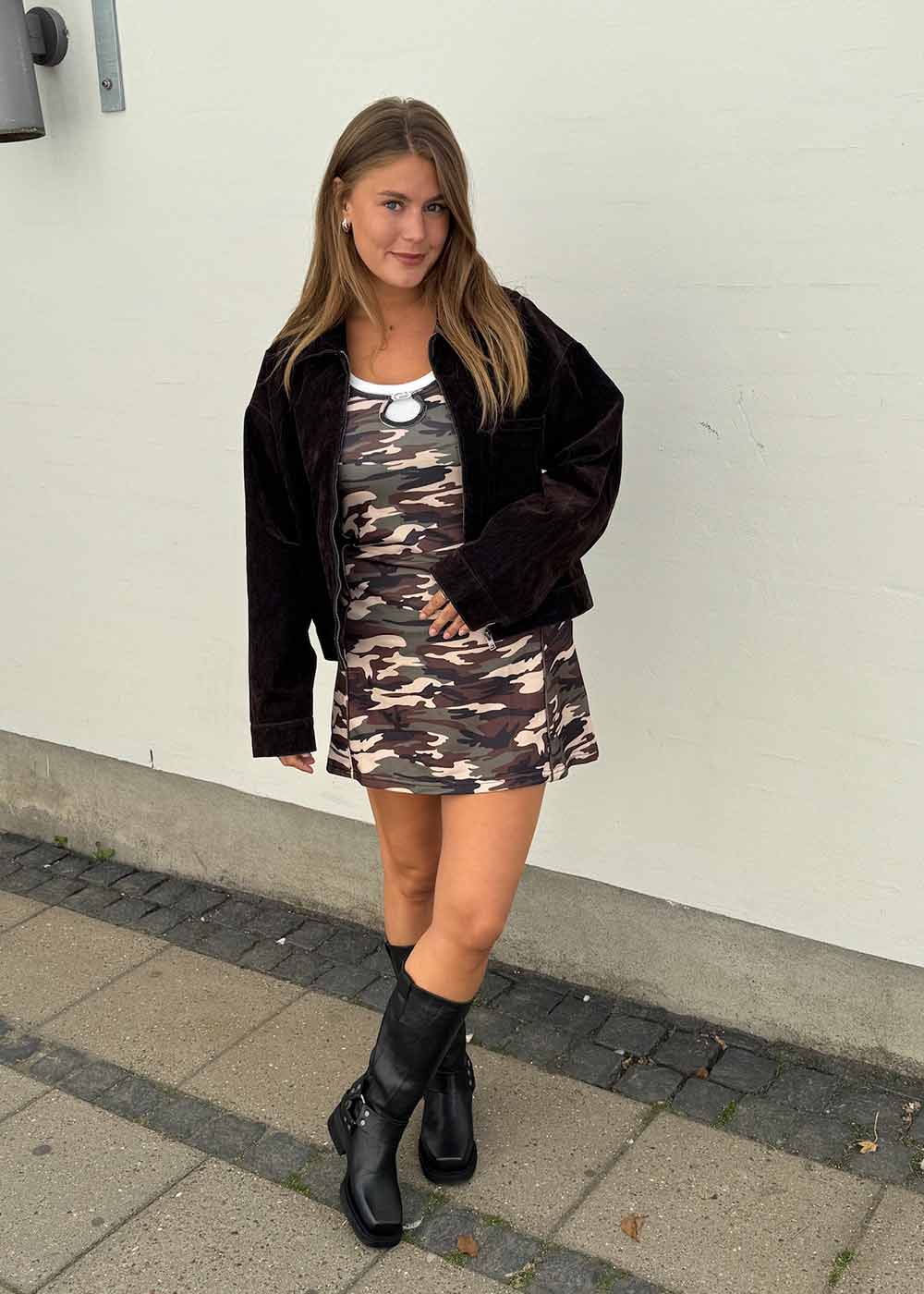 LucyRS Dress - Camouflage-Dress-RÉSUMÉ-Butler Loftet