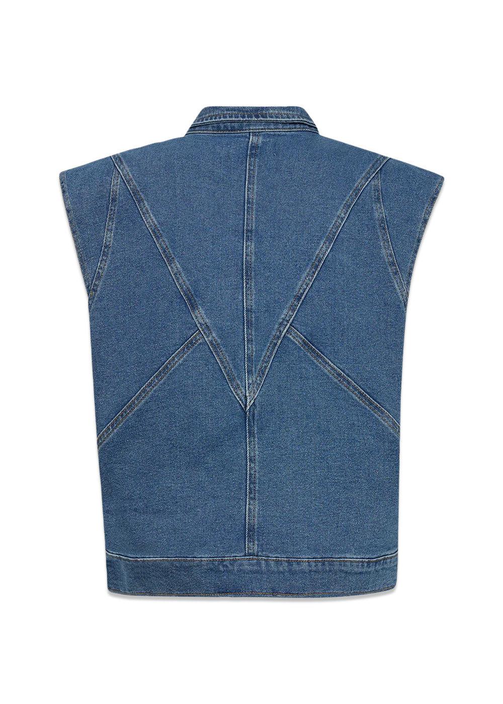 Lulu Vest Wash Vigo - Denim Blue