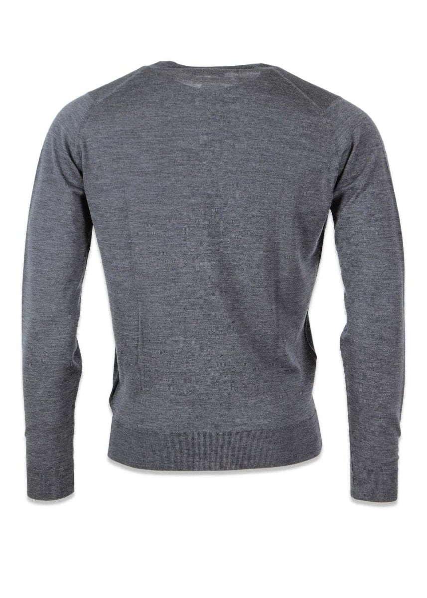 Lundy Pullover CN - Charcoal Knitwear701_LundyPulloverCN_CHARCOAL_S5037510705762- Butler Loftet