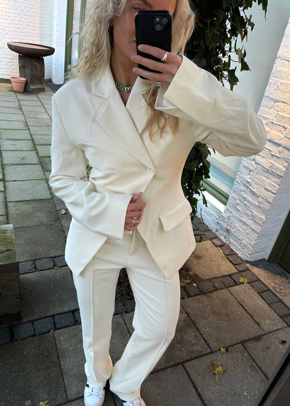 Luxury Pants - Gardenia-Pants-Oval Square-Butler Loftet