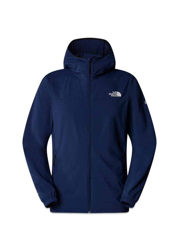 M MA HOODED WIND JACKET - Navy