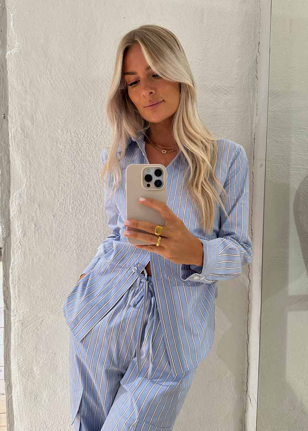 MARIA - Blue Margot Stripe-Shirts-Baum und Pferdgarten-Butler Loftet