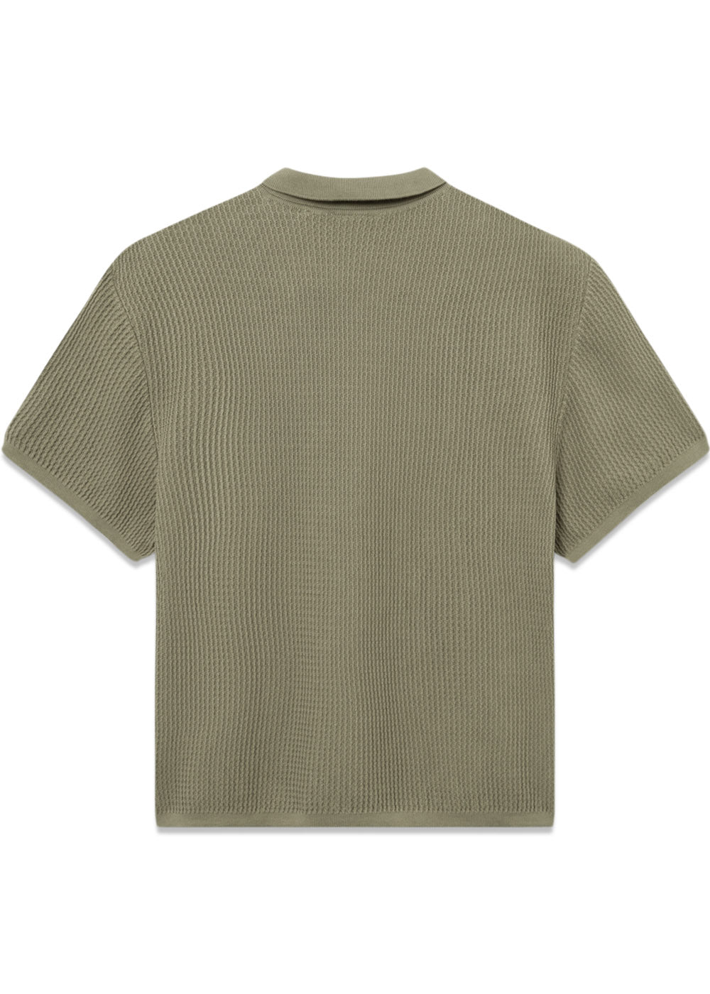 MOMENT HALF ZIP KNIT - Dusty Olive