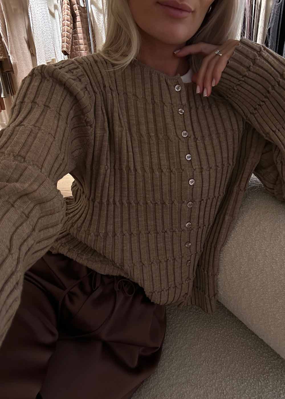 MONT - Medium Beige Me-Knitwear-By Malene Birger-Butler Loftet