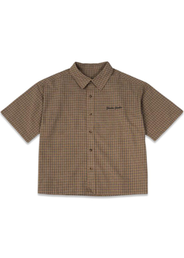 MOSS BOXY SHIRT - Caramel-Shirts-Goodies Sportive-Butler Loftet