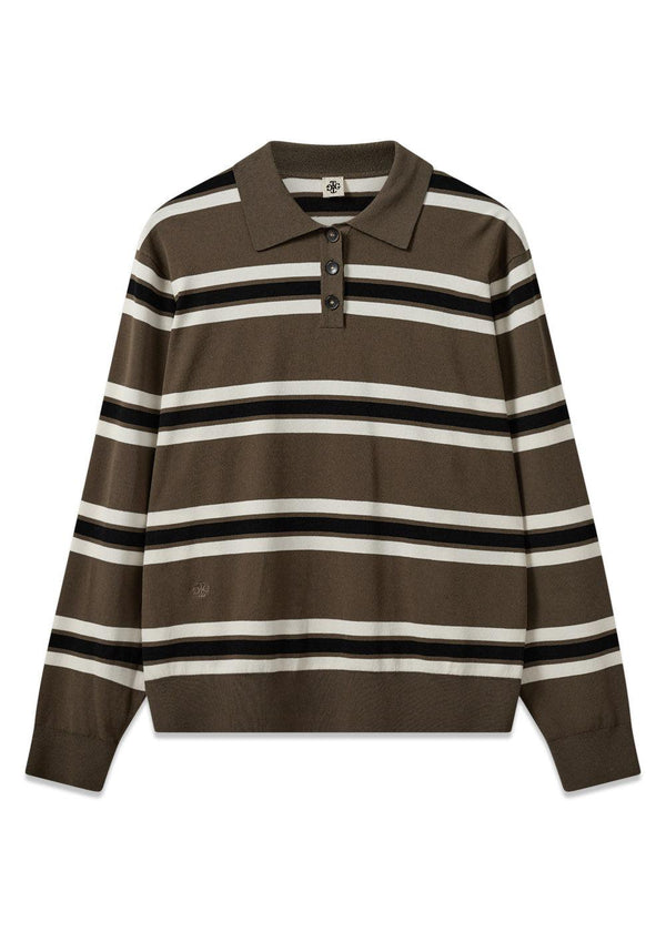 Madison Polo - Print-Blouses-The Garment-Butler Loftet