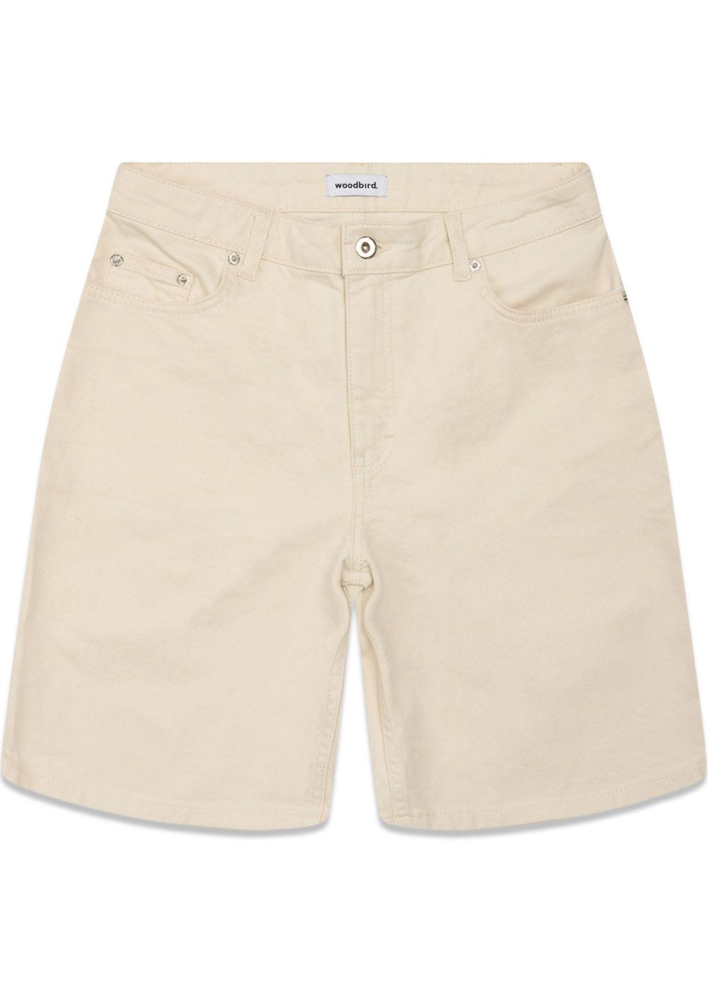 Maggie Twill Shorts - Off White