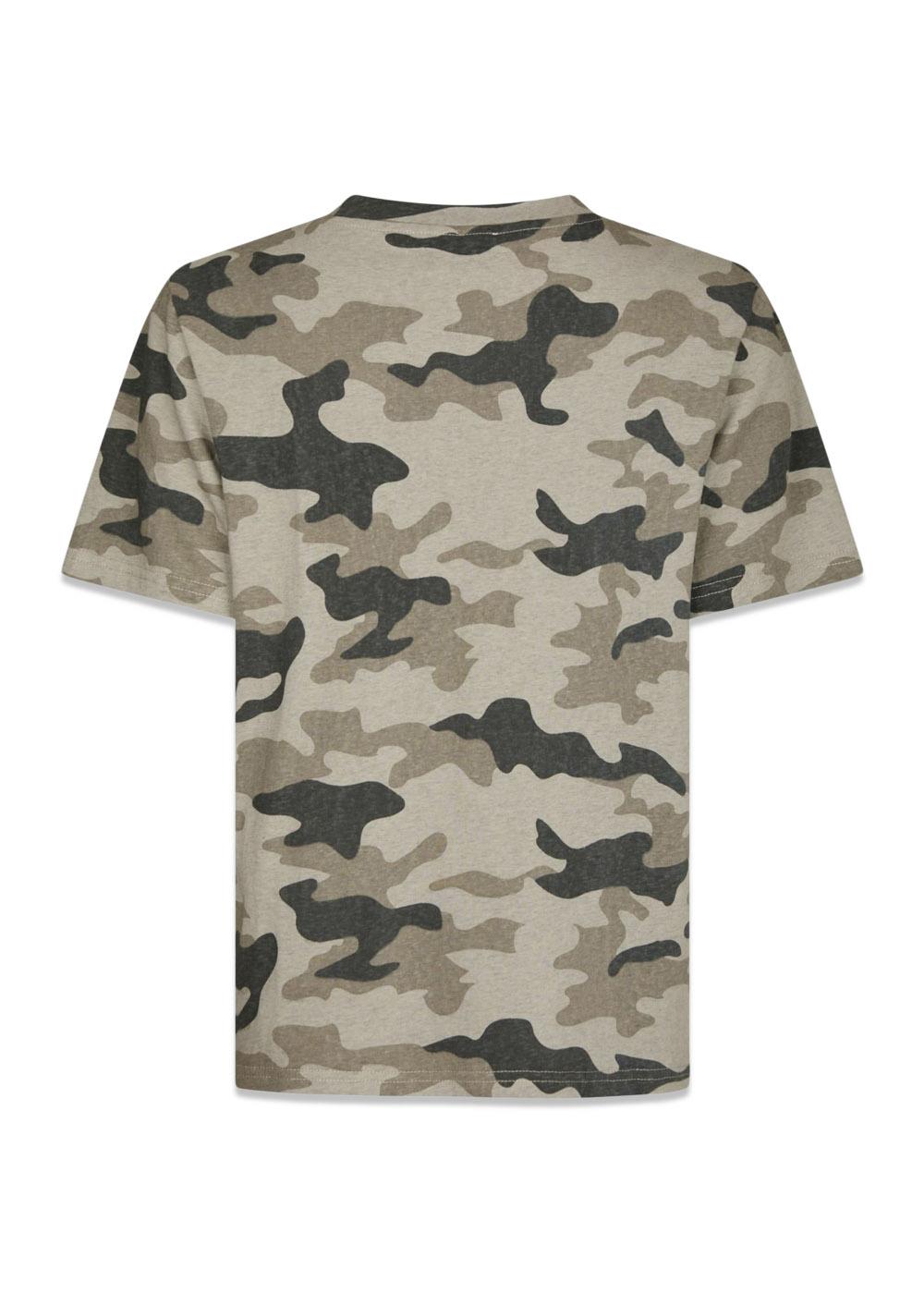 Malin Mili Tee - Grey-T-shirts-Neo Noir-Butler Loftet