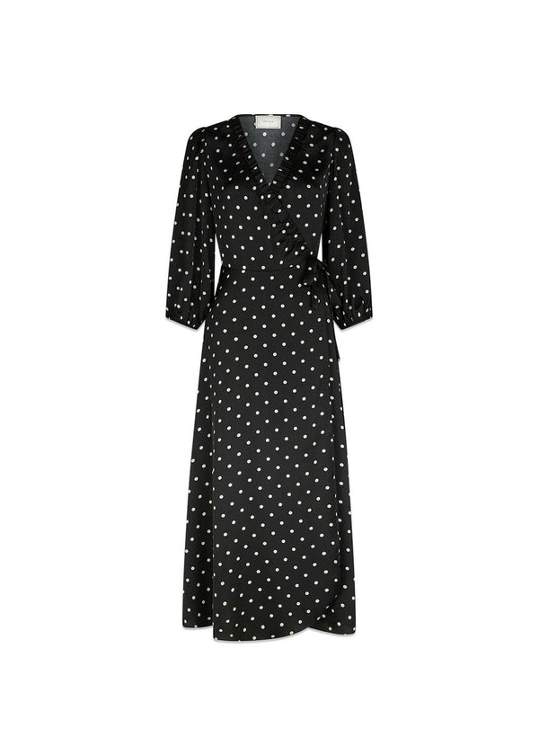 Malinga Dot Dress - Black-Dress-Neo Noir-Butler Loftet
