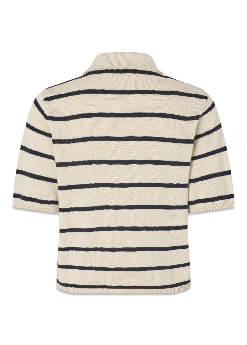 Malvamd stripe polo - Andorra Soft White Stripe