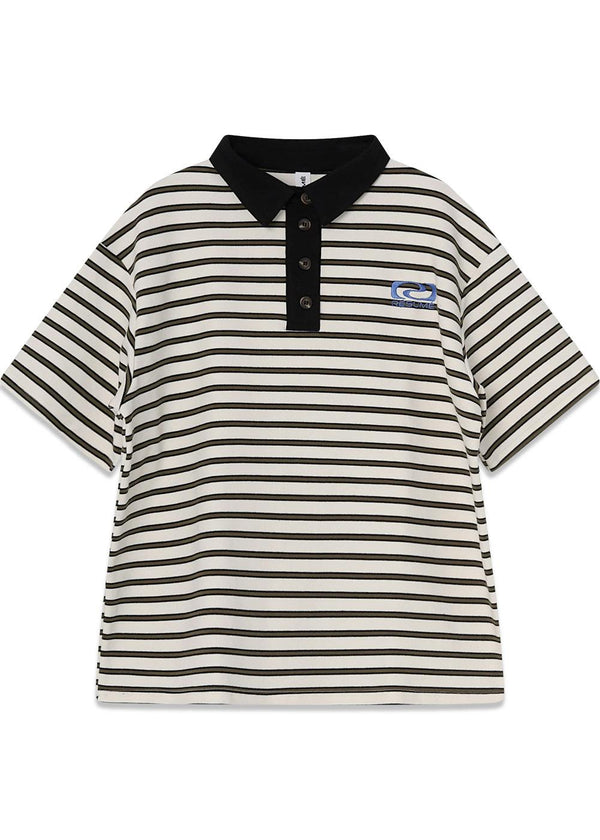 MarlonRS Polo Tee - Creme-T-shirts-RÉSUMÉ-Butler Loftet