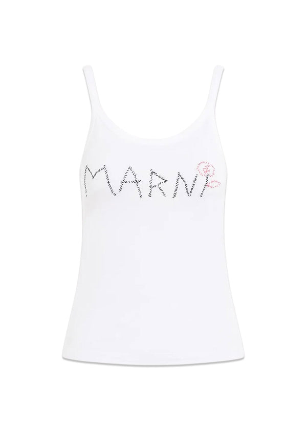 Marni Organic Cotton Top - Lily White