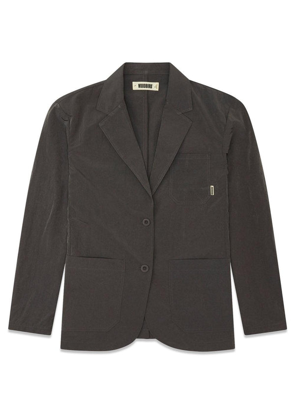 Woodbirds WBMaverick Tech Blazer - Dark Grey. Køb overtøj her.