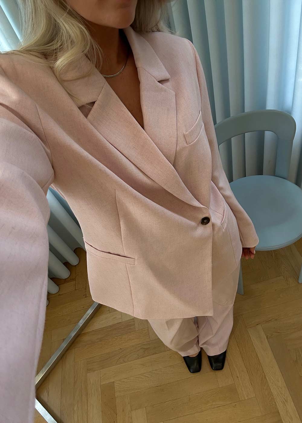 MaxwellMD blazer - Pink Melange