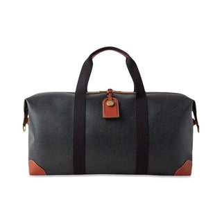 Mulberrys Medium Clipper ECO scotchgrain - Black/Cognac. Køb designertasker||duffle bag||håndtasker her.