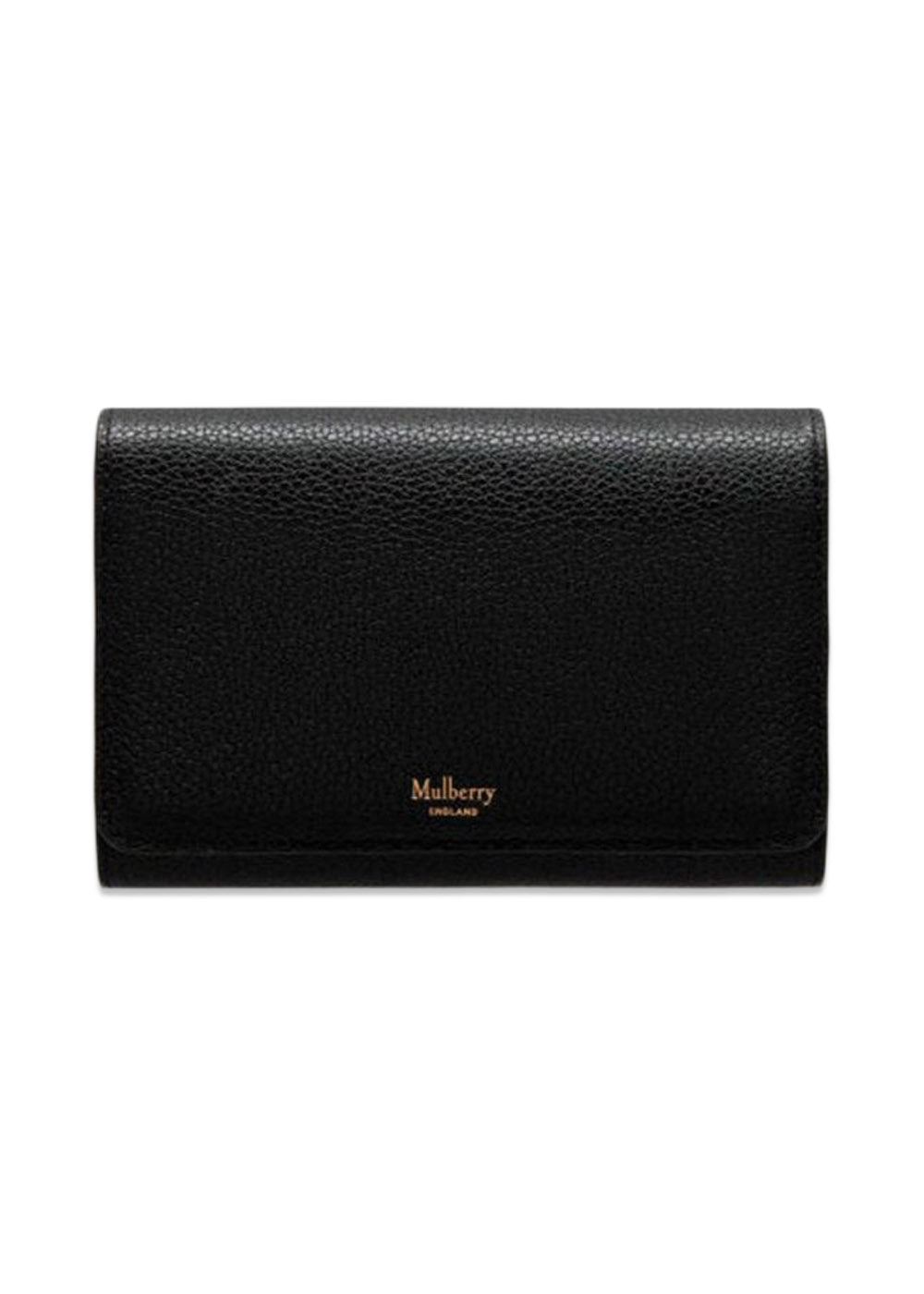 Medium Continental French Purs - Black-Wallet/Purse-Mulberry-Butler Loftet