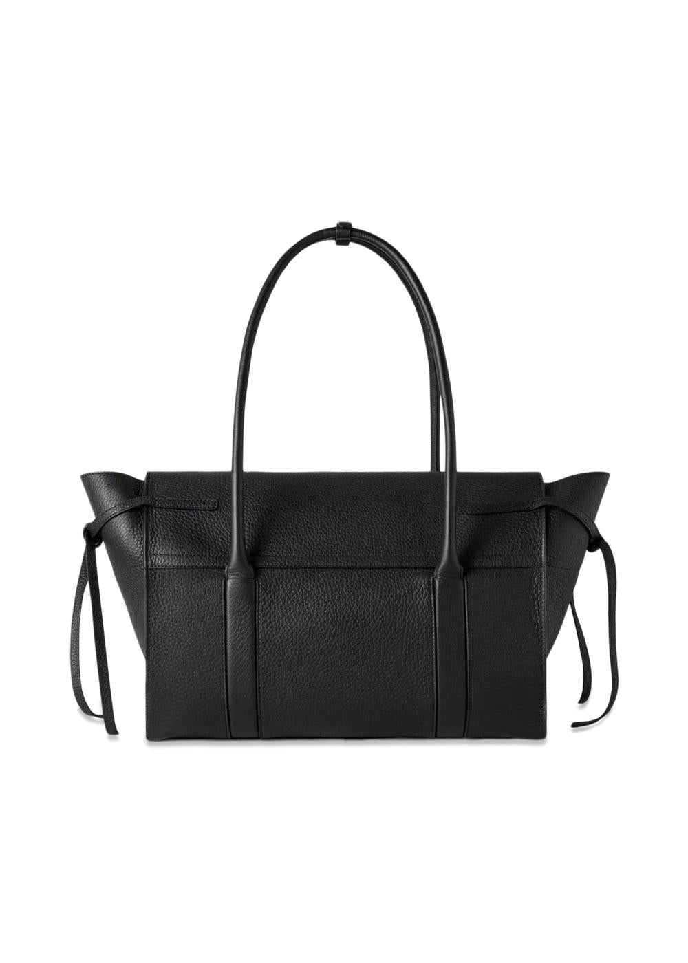 Medium Soft Bayswater HG - Black-Bags-Mulberry-Butler Loftet