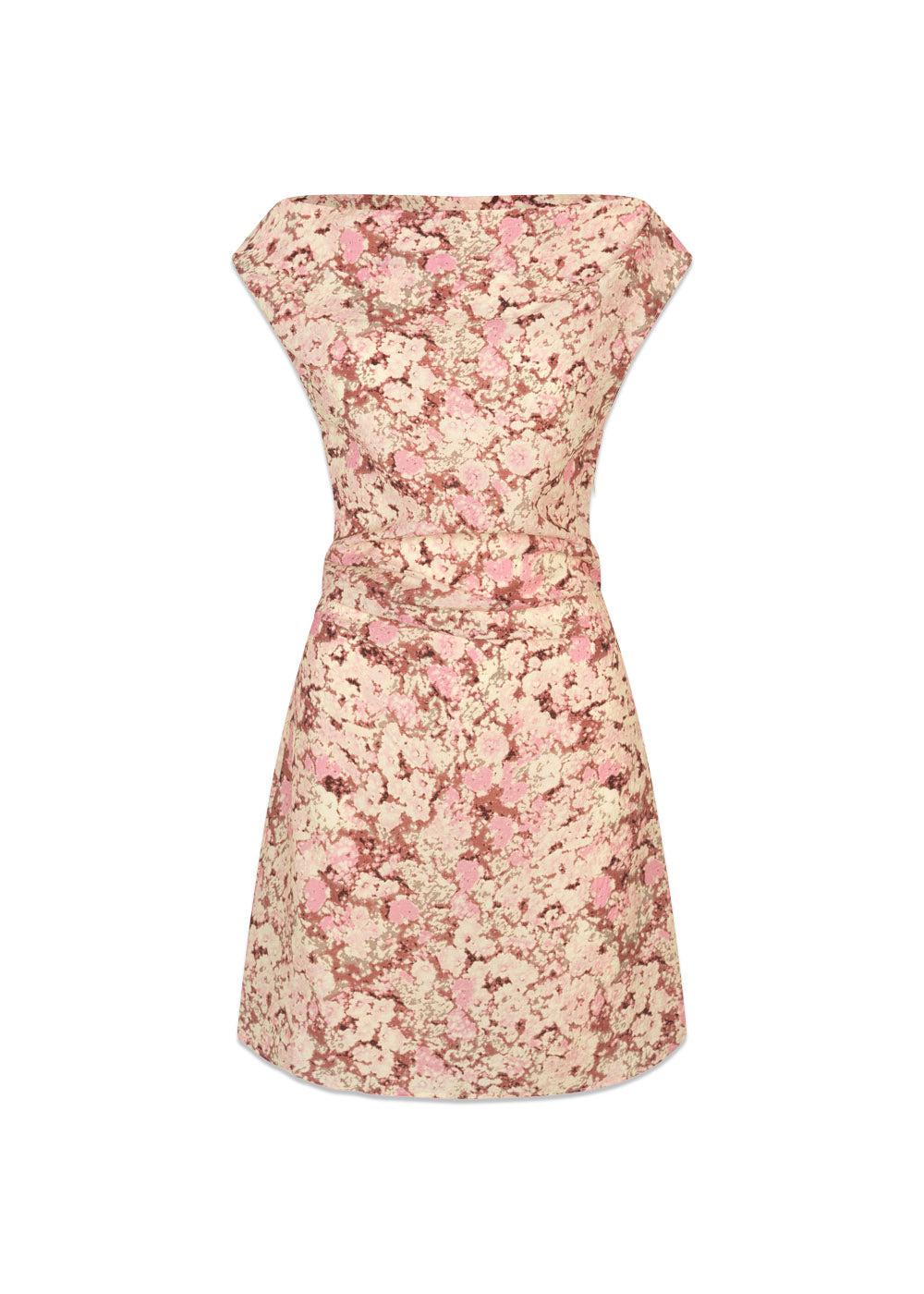 MeliaMD print dress - Pink Blossom