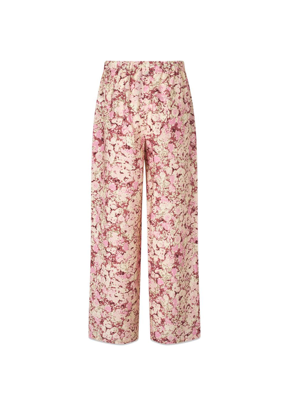 MeliaMD print pants - Pink Blossom