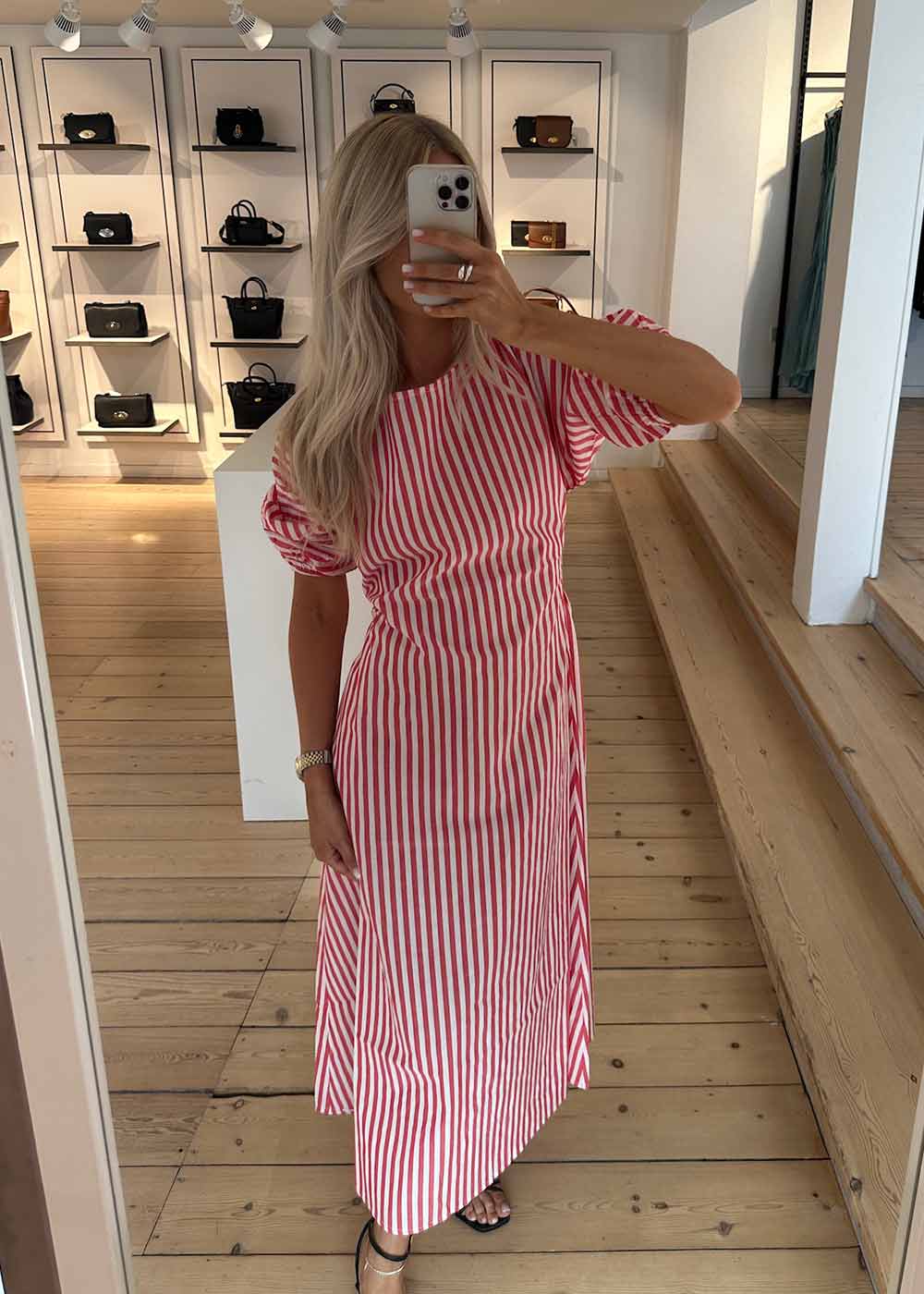 Mendez Dress - Red White-Dress-Sissel Edelbo-Butler Loftet