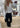 Merci Anagram Pants - Black Denim-Pants-The Garment-Butler Loftet