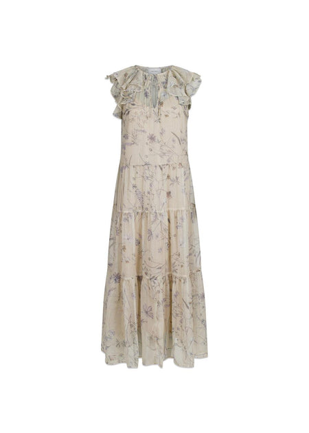 Messina Harvest Bloom Dress - Light Yellow