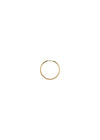 Midi Hoops - Gold-Plated Silver