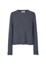 MieMD o-neck - Ombre Blue-Knitwear-Modström-Butler Loftet