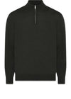 Milan 1/4 Zip - Olive Mel