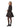 Milly Brocade Dress - Dark Brown-Dress-Neo Noir-Butler Loftet