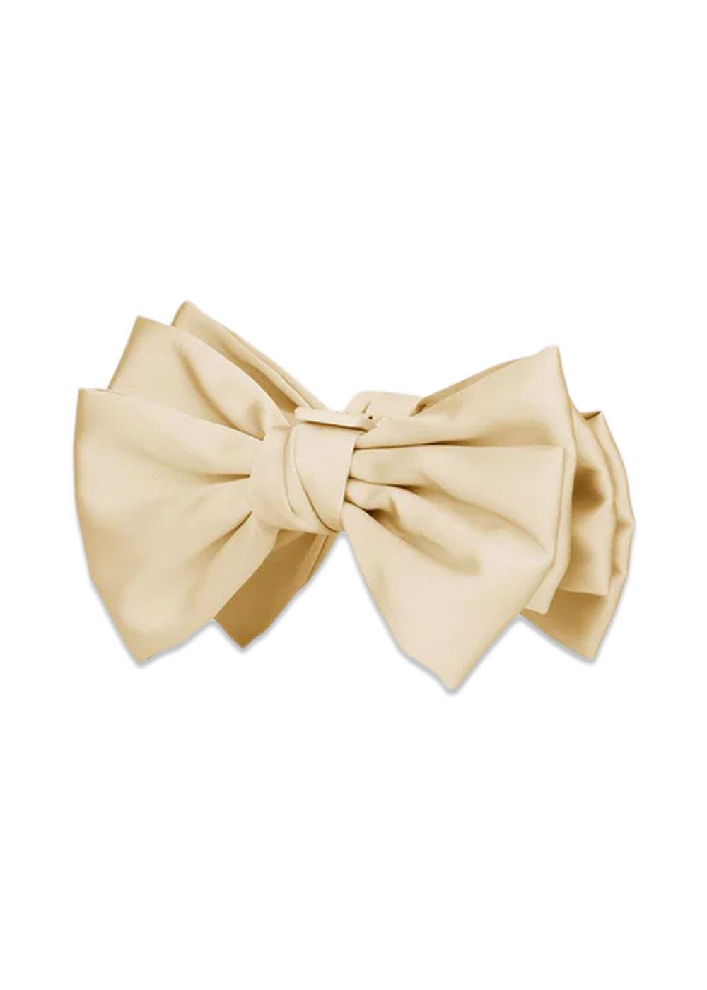 Minda Bow Hair Claw - Marzipan-Headwear-BeckSöndergaard-Butler Loftet