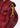 Mini Alexa Waxed Snake Print - Apple Red