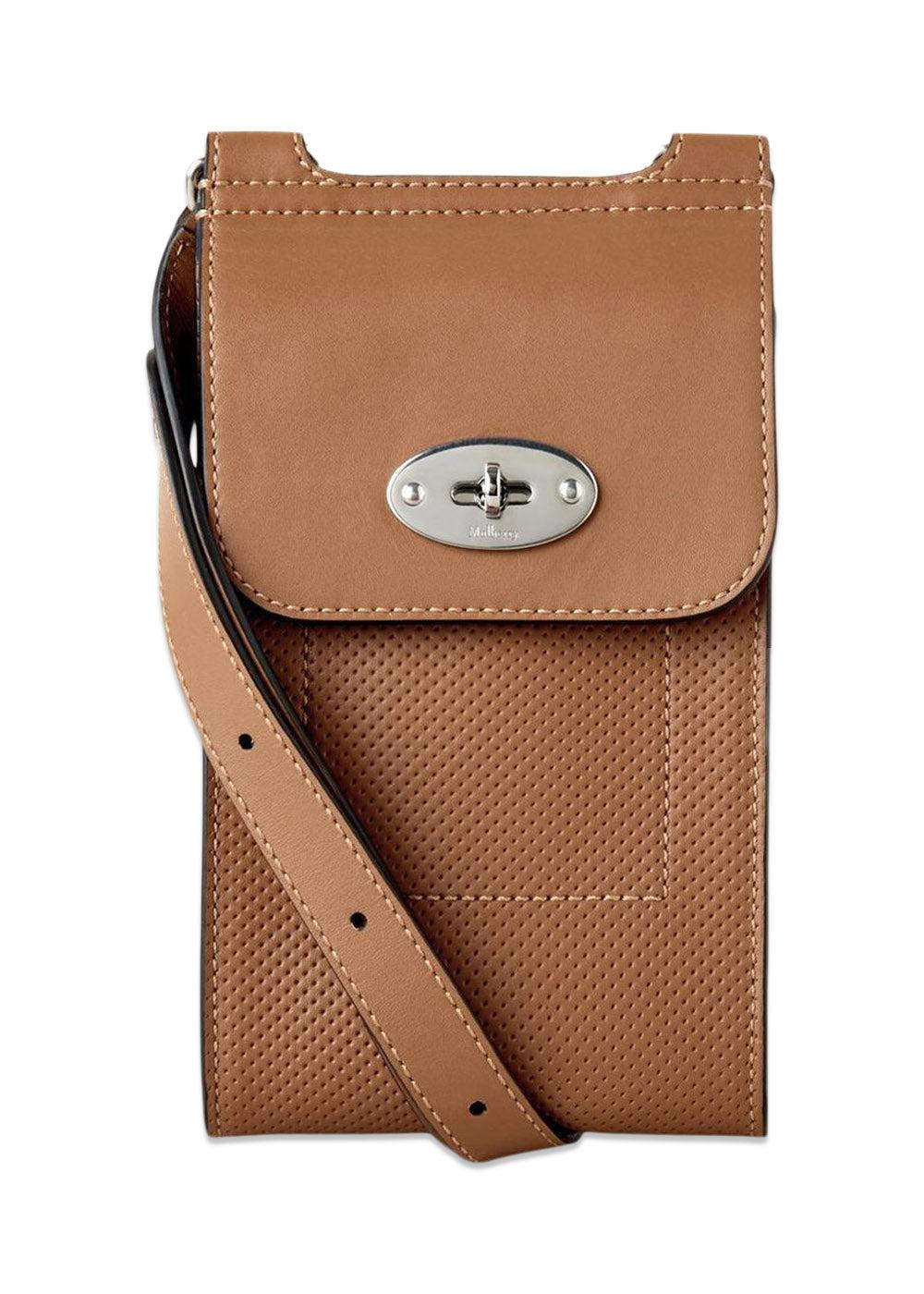 Mini Antony Pouch Perforated - Teak-Wallet/Purse-Mulberry-Butler Loftet