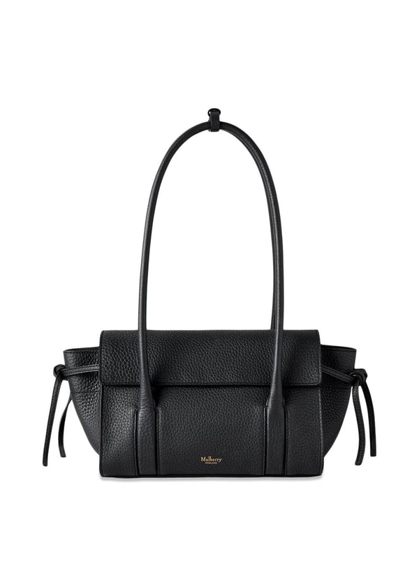 Mini Soft Bayswater Heavy Grain - Black-Bags-Mulberry-Butler Loftet