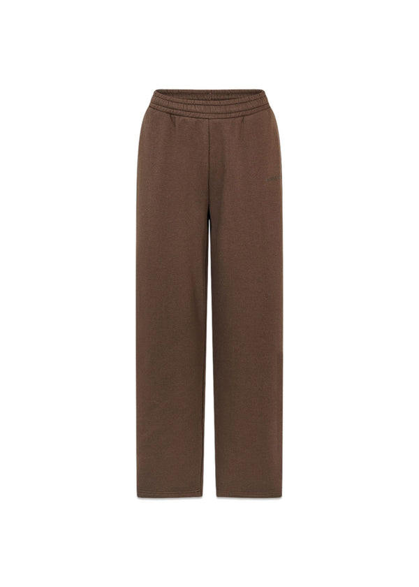 Tiamd straight pants - Seal Brown