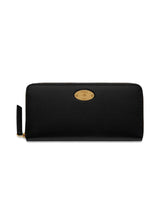 Mulberry Plaque 8 CC Zip Purse - Black