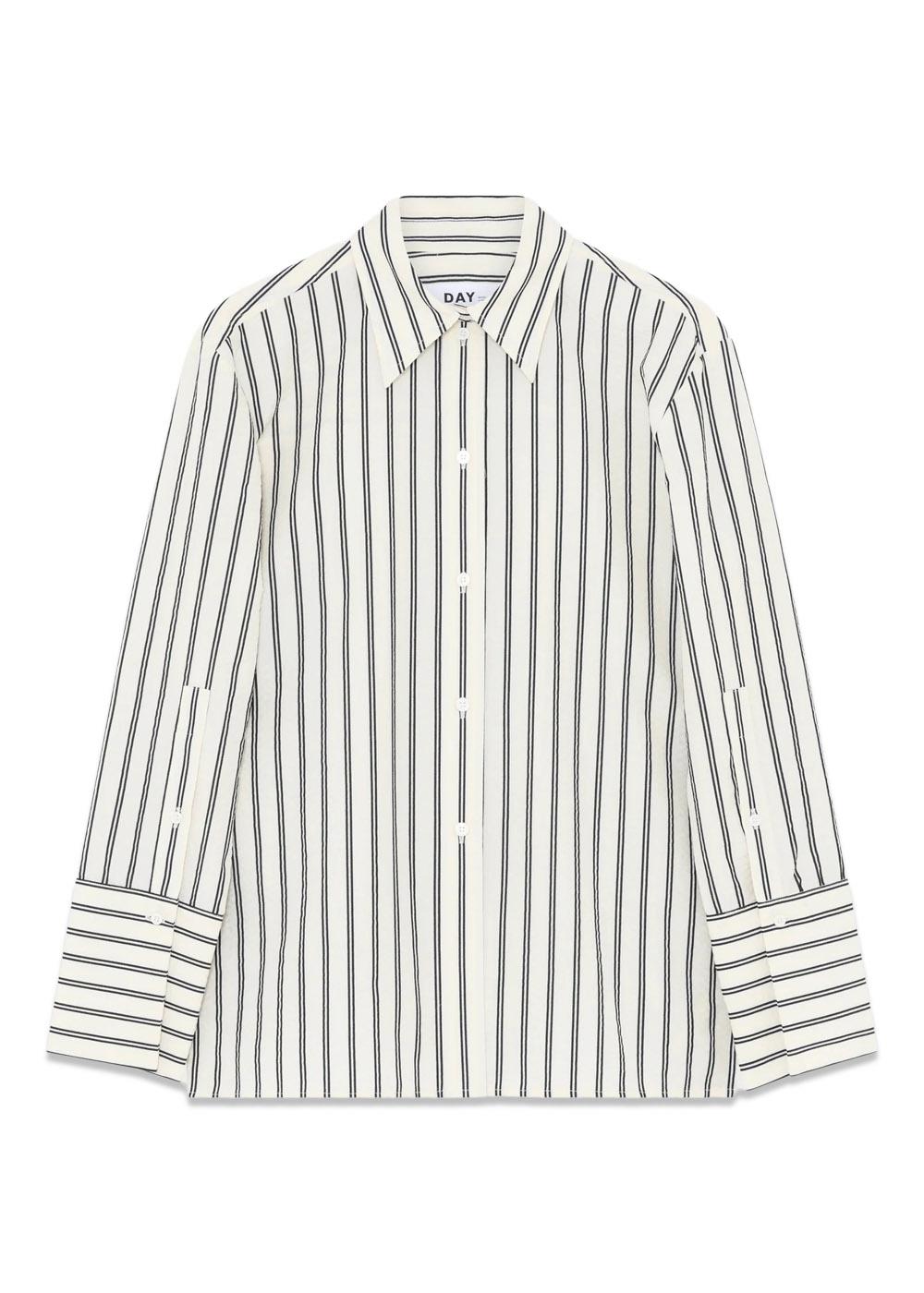 Mylo - Delicate Stripes - Pistachio Stripe-Shirts-DAY Birger et Mikkelsen-Butler Loftet