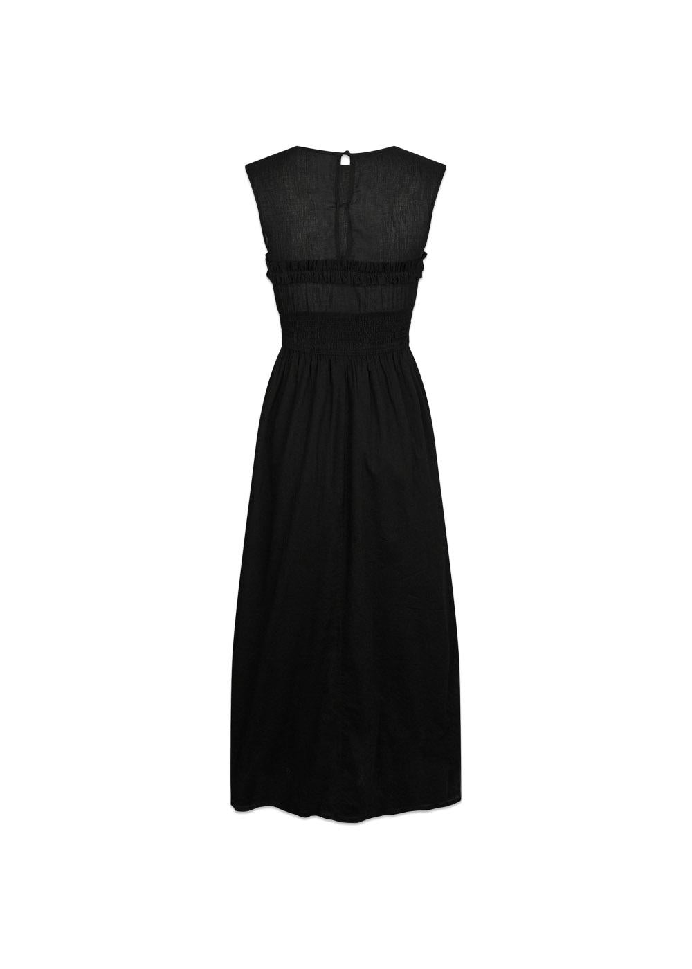 Myrna S Voile Dress - Black-Dress-Neo Noir-Butler Loftet