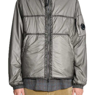 NADA SHELL PRIMALOFT® HOODED JACKET - Smoked Pearl-Outerwear-C.P. Company-Butler Loftet
