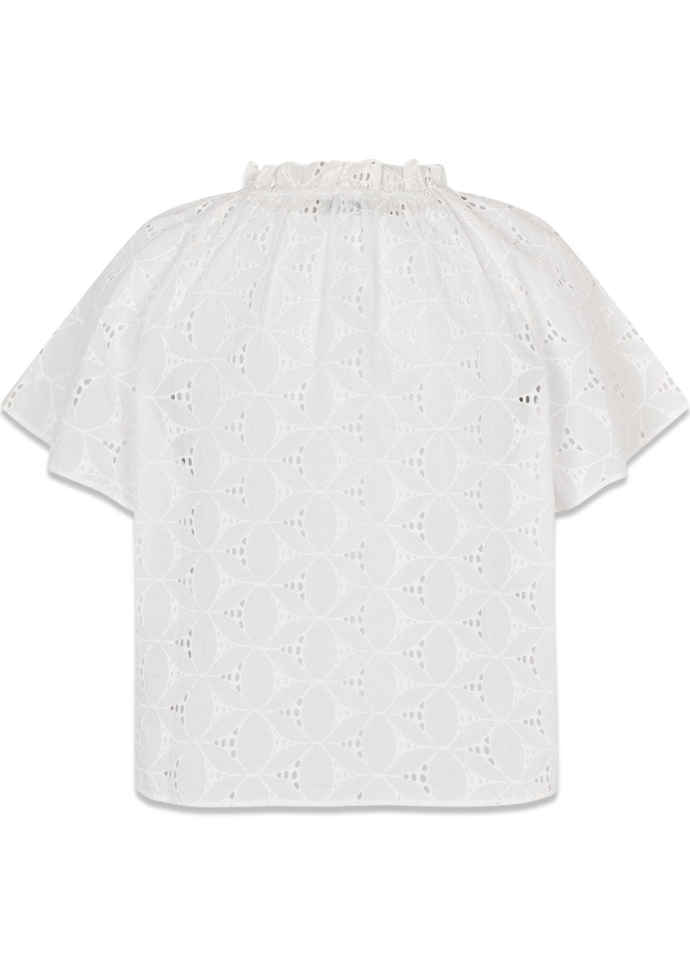 Nanettemd SS top - Soft White-Top-Modström-Butler Loftet