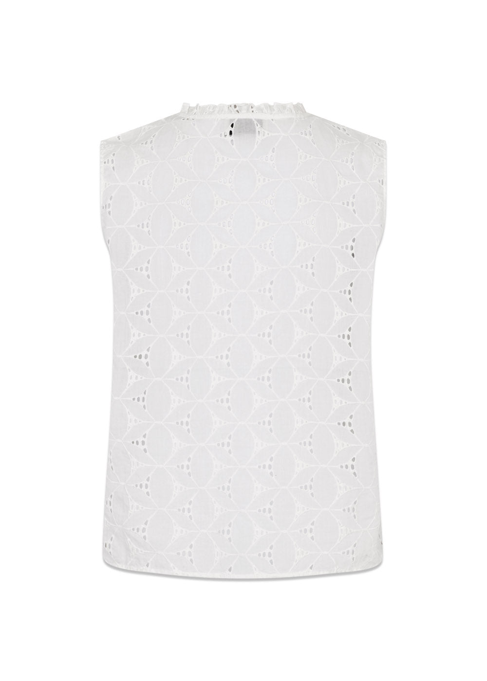 Nanettemd top - Soft White-Top-Modström-Butler Loftet