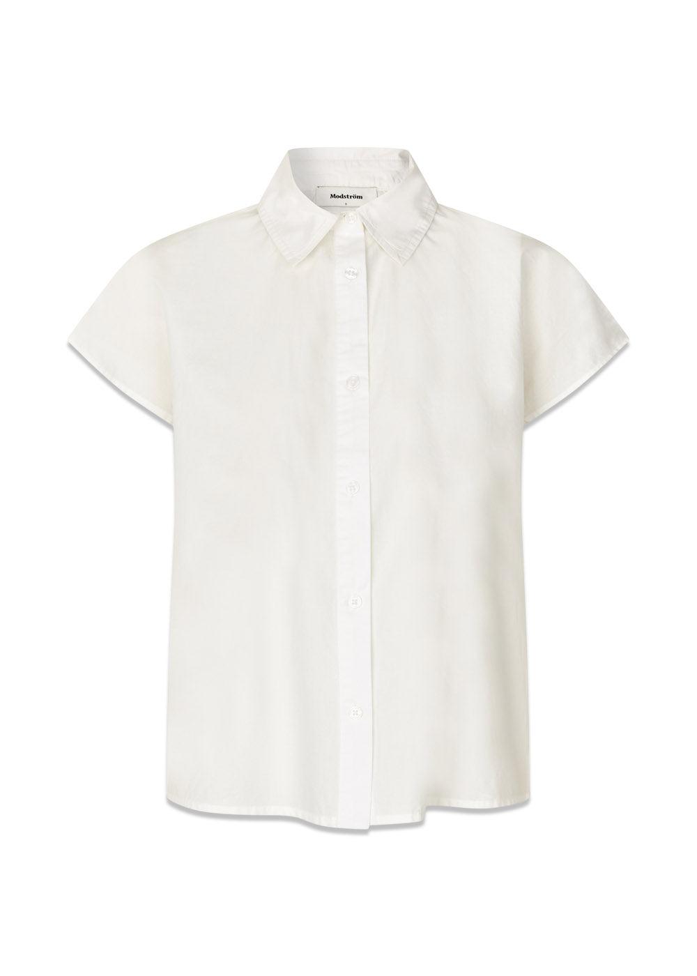 Nanikamd SS shirt - Soft White-Shirts-Modström-Butler Loftet