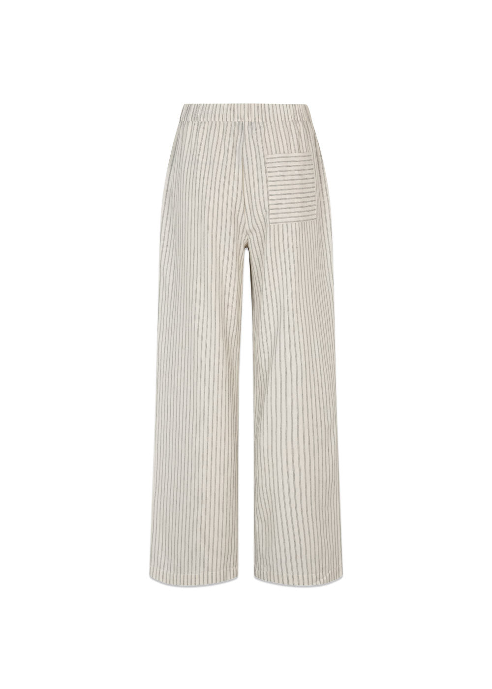 Nanikamd stripe pants - White Black Stripe-Pants-Modström-Butler Loftet